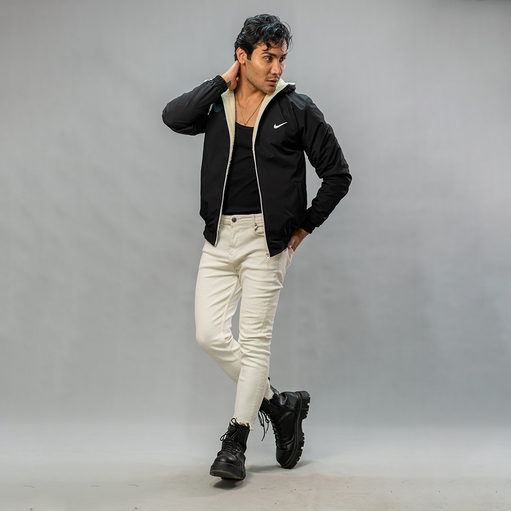 کاپشن مدل Nike مشکی