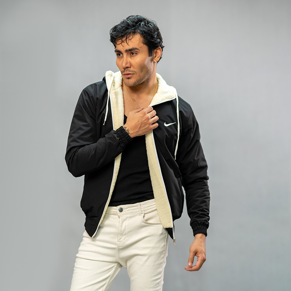 کاپشن مدل Nike مشکی