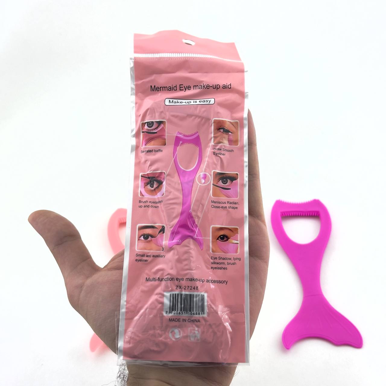 شابلون ریمل و خط چشم دو طرفه سیلیکونی