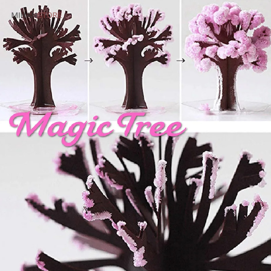 درخت جادویی کریسمس و ساکورا