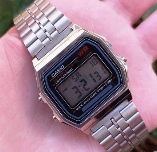 ساعت دیجیتالی کاسیو بند استیل