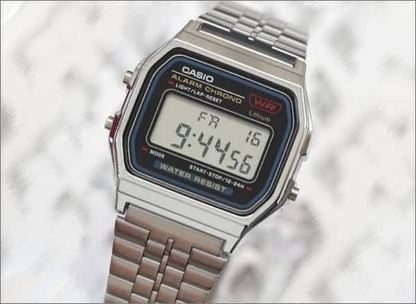 ساعت دیجیتالی کاسیو بند استیل