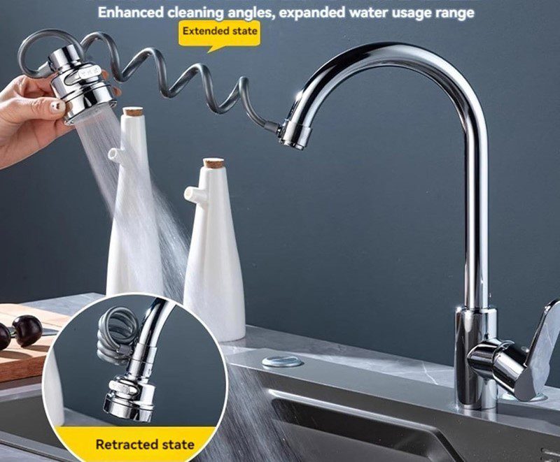 سرشیر ظرفشویی فنری Spring