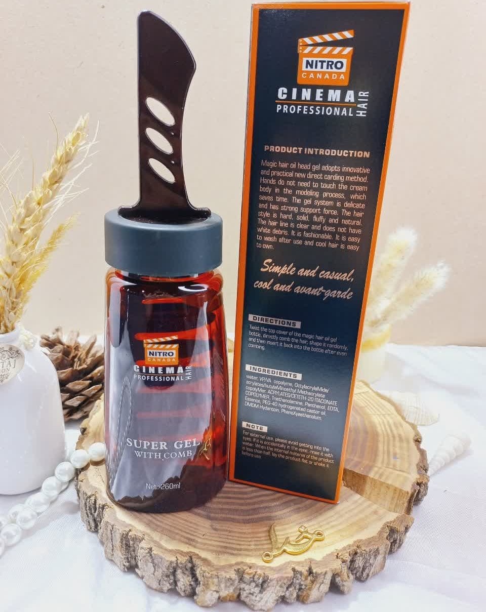 ژل مو شانه دار