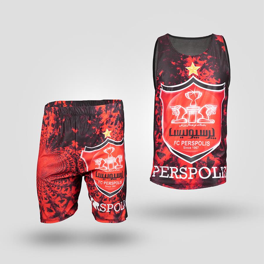 ست رکابی شلوارک پرسپولیس